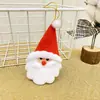 Paquete de Colgantes de Tela de Ciervo de Santa Claus Decoración Navideña Suministros para Vestidos Festivos de Hotel Centro Comercial