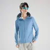 2026 Ropa de Protección Solar de Seda de Hielo para Mujer Protección UV Venta Caliente Transfronteriza Se Puede Imprimir LOGOTIPO Ropa de Protección Solar Top para Hombre Hilo Original