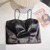 Estilo Europeu e Americano Pulseira de Couro PU Tubo-envolto Costas Bonitas Sem Aro de Aço Copo Fixo Renda Interna Enrugada Construção Externa Envolvente Costas Bonitas para Mulheres