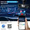 Câmera de Painel (Dash Cam) Transfronteiriça de Novo Modelo com Alta Definição 1080P, Gravação em Quatro Vias, Wifi, Conectividade com Celular, Imagem de Ré, Visão Noturna e Quatro Lentes
