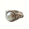 Huajie Temu Europeo y Americano Amazon Comercio Electrónico Transfronterizo Más Vendido Anillo de Mujer de Moda Imitación Retro Plata Tailandesa Venta Directa