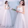 Vestido de Banquete para Mujer 2026 Nuevo Estilo Fotografía de Viaje Vestido Ligero de Gasa Vestido Largo de Noche Estilo Hada Vestido de Encaje Verano Mujer