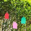 Etiquetas para Jardinería Color Plástico Etiquetas Colgantes Marcadores de Identificación de Plantas Etiquetas Colgantes Flores en Maceta Cuerdas de Cultivo Etiquetas Colgantes
