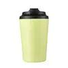Taza de Café Mini de 12 oz en Stock para Oficina y Hogar, Taza de Leche con Escala, Taza Compacta y Portátil con Aislamiento al Vacío de Doble Pared