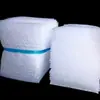 Bolsa de burbujas transparente de doble cara personalizada de nuevo material, bolsa de burbujas a prueba de golpes para embalaje de mensajería, sobre de burbujas de doble capa engrosada