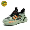 Sapatos Infantis Pato Amarelo Primavera 2026 Novo Modelo Tênis de Malha para Meninos Tênis Infantis para Meninas Sapatos para Meninos