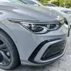 Adecuado para Volkswagen Golf 8, Golf MK8, 8.5, 2020+ ceja de faro delantero pegatina para coche, modificación transfronteriza