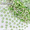 Punta de Manicura Flor de Ciruelo de 6 mm Joya de Diamante con Forma Especial Decoración de Manicura Material para Uñas Portátil Super Brillante Arte de Uñas Diamante para Cabello