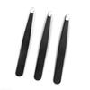 Pinza para Cejas de Acero Inoxidable Negro Pinza para Cejas Herramienta de Belleza Pinza para Cejas Pinzas para Cejas Pinza para Cejas Pinza para Cejas