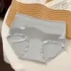 Panty de Mujer sin Costuras de Hilo de Hielo Ultra Fino de Alta Elasticidad, Entrepierna de Ácido Poliláctico, Secado Rápido, Ajustado a la Cadera, Tallas Grandes