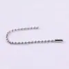 Cadena de Bolas Metálicas de 2.4 mm Cadena de Cuentas Onduladas Cadena para Llaves Cadena para Etiquetas Cadena para Colgar Material de Bricolaje Accesorios para Joyería Fabricante Stock Disponible
