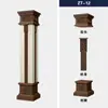 Moldura de Ventana de Cerámica Espumada, Línea de Cintura de Pared Exterior, Soporte de Viga, Decoración de Pared Exterior de Espuma, Líneas de Moldura de Espuma, Columnas Romanas
