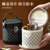 Nuevo Bolso Cubo Maillard Grande Estuche Cosmético Tridimensional Impermeable Bolsa de Maquillaje Bolso Multifuncional de Gran Capacidad para Mujer