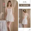 Vestido Estilo Sexy y Suave Kameixue, Diseño Sencillo y Lindo, Corte Ajustado, Camisón de Puro Deseo 2306