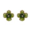 Pendientes elegantes de camelia con diseño de nicho vintage, ligeros, lujosos y exquisitos, pendientes únicos de celebridades de Internet.