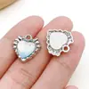 Sal Marina Aleación Azul Corazón Mariposa Luna Pentagrama Colgante DIY Pulsera Hecha a Mano Collar Accesorios de Joyería