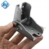 Conector de ferragem de suporte de perna de mesa de móveis dobradiça cabeça dobrável pé invisível pé de sofá dobradiça autoblocante de 90 graus