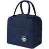 Bolsa para Lonchera, Bolsa de Almuerzo Aislada, Bolsa de Almuerzo para Estudiantes, Impermeable y a Prueba de Aceite, Bolsa para Comidas para Trabajadores de Oficina, Bolsa Espesa de Papel de Aluminio