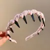 Diadema alta de malla de burbujas para mujer, nuevo modelo 2026, no aprieta, diadema que aplasta el cabello, hace que la cara se vea más pequeña, organiza el cabello suelto, pinza para el cabello