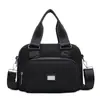 Tendência Transfronteiriça 2025 Novo Estilo Bolsa de Ombro Grande Capacidade Bolsa de Nylon Fashionável Simples Versátil Bolsa Transversal Tendência