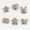 Accesorios de joyería de amor de conejo de diamantes completos de ABS, pasador de pelo hecho a mano para DIY, pendientes, accesorios para manicura, sombrero, bufanda