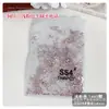 Acessórios de Nail Art Rosa com Strass Grandes em Formato de Leque, Pedras Soltas Ss3 Ss4 Strass com Fundo Plano, Kit Deslumbrante de Material para Unhas Vestível DIY