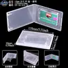 Caja de Plástico PP para Tarjeta SIM Caja Personalizada de Plástico para Tarjeta USB Caja para Tarjeta de Comida de Autobús Funda Protectora Caja con Bandeja Transparente de PS para Tarjeta SIM