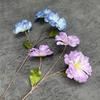 Flor artificial Lanxi de 3 cabezas flor individual de mora fila de flores de boda decoración del hogar accesorios para fotografía de flores artificiales flor de seda al por mayor