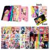 Tarjeta láser flash de roca solitaria de doble cara, 30 tarjetas pequeñas, tarjeta LOMO, tarjeta fotográfica, tarjeta de colección periférica de animación