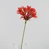 Flores Artificiales para Sala de Estar y Dormitorio Decoración Suave, Ramas de Flores Falsas con 4 Bifurcaciones, Agapantos para Arreglos Florales de Boda y Accesorios de Fotografía