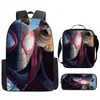 Mochila Escolar Homem-Aranha De Volta ao Lar Mochila do Spiderman Expedição Heroica Mochila de Desenho Animado Europeu e Americano