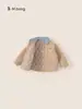 Chamarra de Algodón Acolchada Bangxuan para Niños, Ropa Interior Cálida para Niños, Nuevo Producto de Invierno, Versátil de Color Sólido Ropa de Algodón para Niños