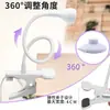 Lámpara de Uñas Operada con el Pie, Lámpara de Cuello de Cisne, Luz Morada de Curado UV, Lámpara de Uñas de Fototerapia, Lámpara LED Portátil con Clip Lateral, Transfronterizo