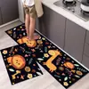 Alfombrilla Desechable para Cocina Estilo Minimalista Umbral Bajo Antideslizante Diatomeas Bloqueo de Agua Absorción de Aceite Suave y Pegajosa Alfombrilla de Piso para Entrada