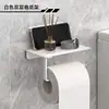 Baño Caja de Papel Higiénico sin Taladro Portarrollos de Papel Toalla Colocación Almacenamiento de Tubo de Papel Estante de Almacenamiento Hogar Baño Colgante de Pared