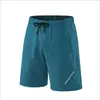 Pantalones Cortos Negros para Hombre Comercio Exterior Transfronterizo Running Deportes Entrenamiento Ciclismo Verano Secado Rápido Fitness Pantalones Cortos de Tres Puntos
