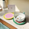 Estilo Escandinavo Espessado Corda de Algodão Isolamento Tapete Anti-Queimadura Porta-Copos de Frutas Criativo Tecido Tapete de Panela Lugar Americano Tapete de Gancho