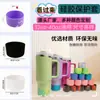 Copo de Água Capa Antiderrapante Capa Inferior de Borracha Copo de Vidro Isolamento Capa de Silicone Transfronteiriça 7,5cm9cm Capa de Copo de Silicone Universal