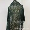 Tecido de renda de algodão e linho, tecido de renda feminino, tecido de malha com padrão vazado para fazer vestidos e saias