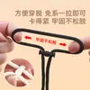 Pantalones Deportivos con Cordón sin Nudo Cintura Hebilla Ajustable Gadget Perezoso Cordón Hebilla de Resorte