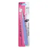 Pinzas gruesas de acero inoxidable con borde redondo, pinzas de color, pinzas de precisión para cuenta a mano, pinzas de codo puntiagudas rosa/morado azul