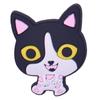 Desenho Animado Bonito Animal de Estimação Gato Pvc Borracha Macia Fivela Decorativa Furo Flor de Sapato Fivela de Sapato Decoração de Sapato Acessórios Removíveis DIY