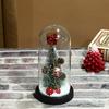 Amazon New Christmas janela criativa ornamentos LED emissor de luz decoração de árvore de Natal ornamentos em estoque atacado