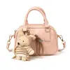 Bolsa de Mão Fashion Bag Bowling Bag para Mulheres 2026 Início da Primavera Nova Estilo Coreano Bolsa de Ombro Simples Design de Nicho Bolsa Transversal para Mulheres