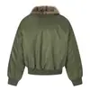 Chaqueta Desestructurada Retro Americana Abrigo de Algodón Hombres Mujeres Otoño Invierno Nuevo Holgado Tendencia Marca Sensación de Alta Gama Asiento Montaña Águila Ropa Exterior Engrosada