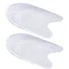 Almofada de calcanhar com padrão de água calcanhar macio anti-desgaste absorção de choque almofada de calcanhar GEL macio autoadesivo antiderrapante ajuste de tamanho sapatos de meio número