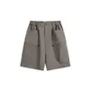Beijie Moda Masculina 2026 Verão Novo Shorts Cargo com Bolso Grande Masculino Tendência Loose-Fit Shorts Retos de Cinco Pontos