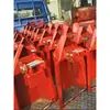 Trator Escavador de Valas Reversível Escavador de Campo de Arroz Nivelador Escavador de Campo Puxador de Trincheira Extra Espesso