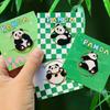 Marcapáginas original de metal con forma de panda de National Tide, con borla, regalo de Wen Chuang para el Día del Maestro, regalo de empresa para profesores y estudiantes.