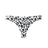 Personalizado de Fábrica Xiyin Amazon Transfronterizo Ropa Interior para Mujer Etiqueta en Inglés Sin Costuras Deportivo Seda de Hielo Transpirable Tanga Verano